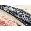 CANVAS ART W/ SILK JC741 IVORY / CHARCOAL