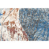 CANVAS ART W/ SILK JC742 IVORY / GREY