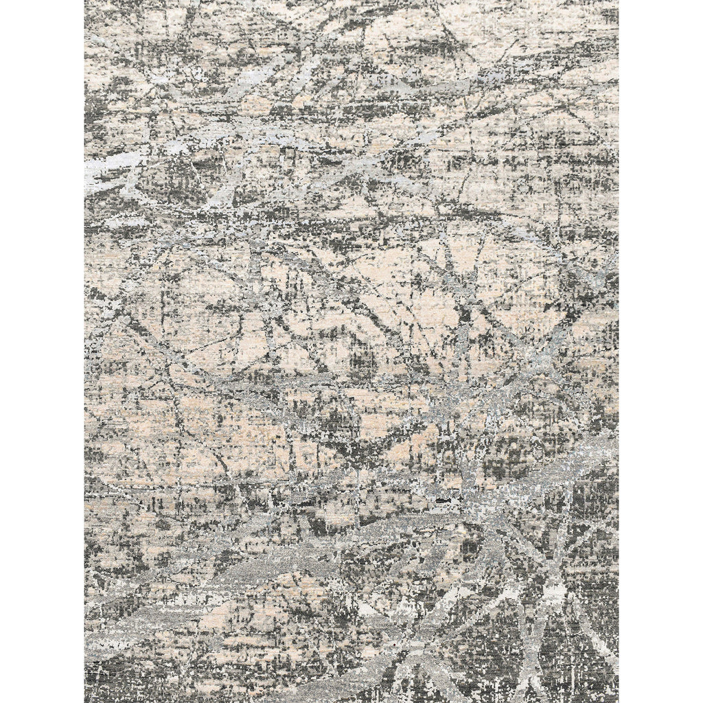 CANVAS ART W/ SILK JC744 BEIGE / GREY