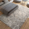 CANVAS ART W/ SILK JC744 BEIGE / GREY