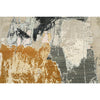 CANVAS ART W/ SILK JC745 BEIGE / CHARCOAL