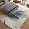 CANVAS ART W/ SILK JC746 IVORY / GREY