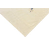 CANVAS ART W/ SILK JC747 IVORY / GREY
