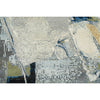CANVAS ART W/ SILK JC748 IVORY / BLACK