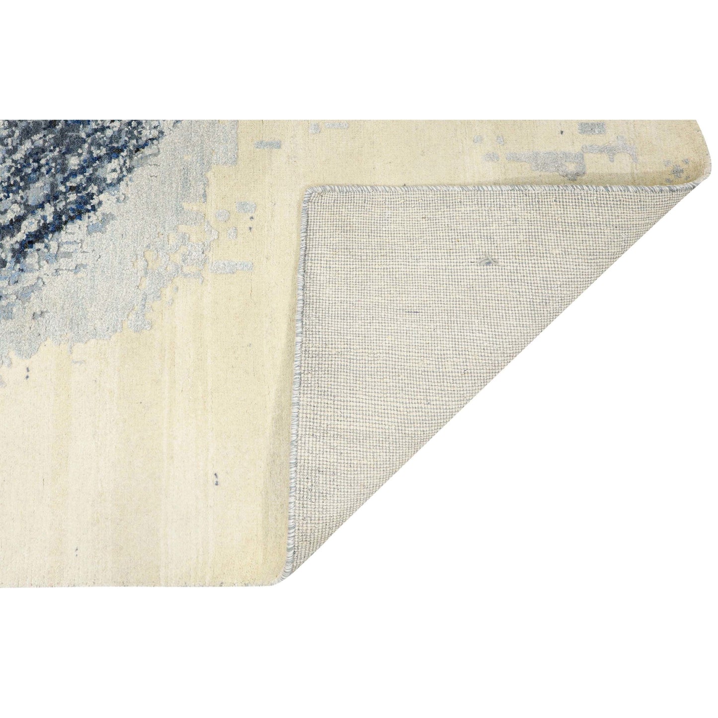 CANVAS ART W/ SILK JC750 IVORY / BLACK