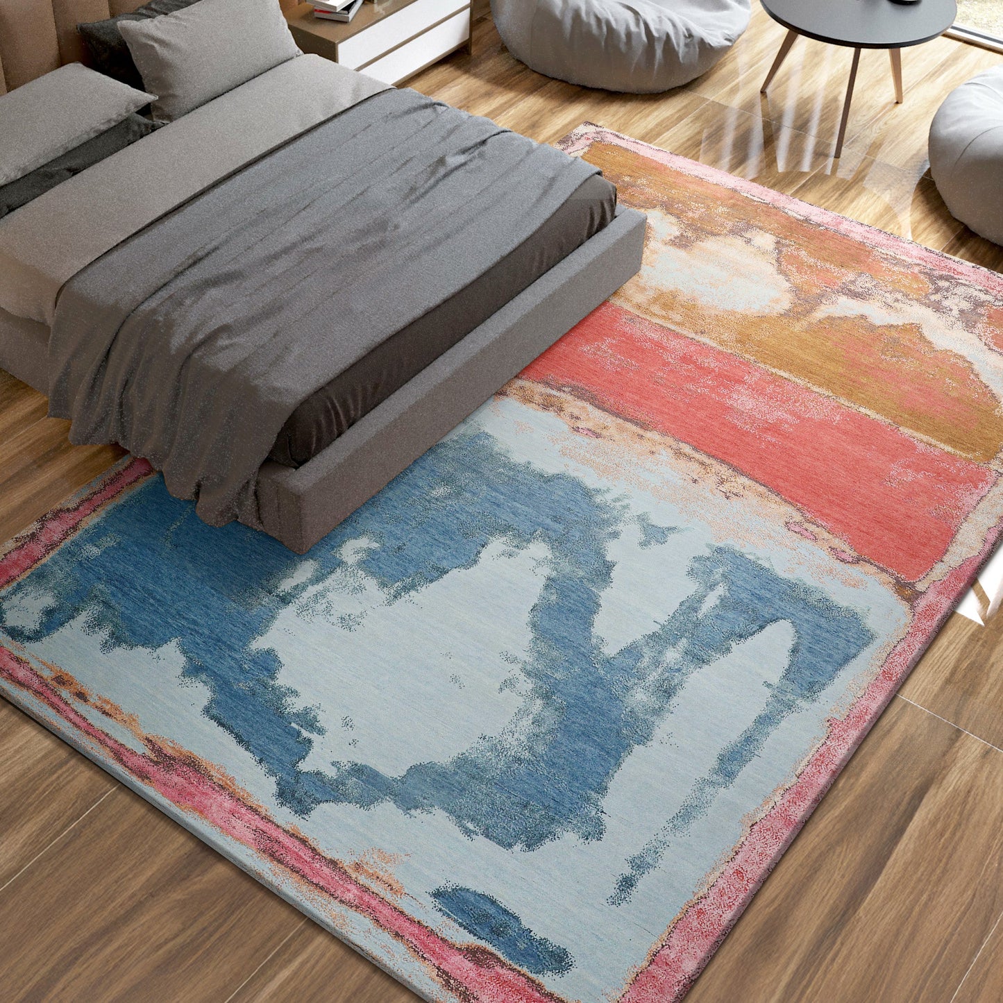 CANVAS ART W/ SILK JC756 MULTI / MULTI