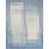CANVAS ART W/ SILK JC765 IVORY / BLUE