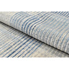 CANVAS ART W/ SILK JC765 IVORY / BLUE
