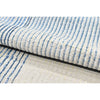 CANVAS ART W/ SILK JC765 SILVER / BLUE