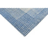 CANVAS ART W/ SILK JC765 SILVER / BLUE