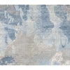 CANVAS ART W/ SILK JCD11 SILVER / BLUE