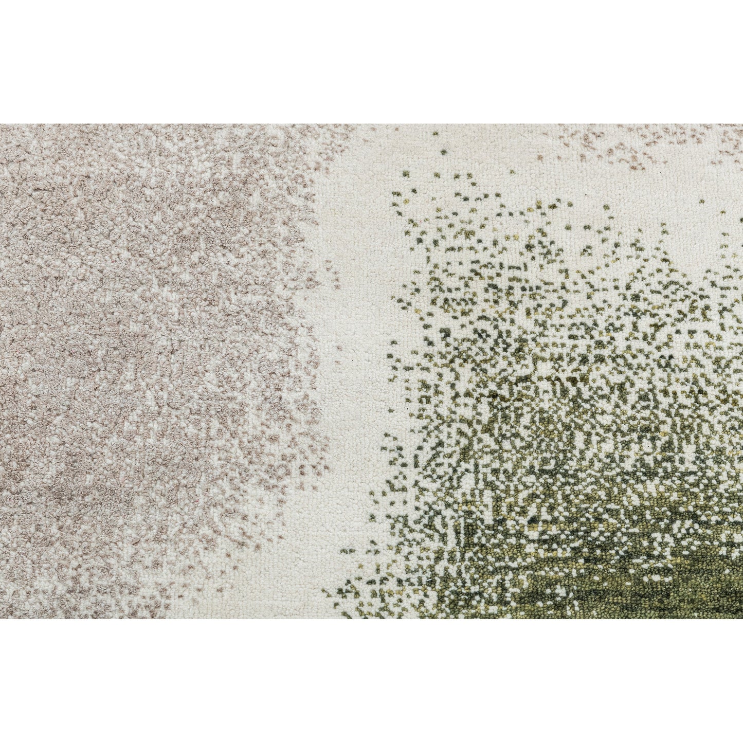 CANVAS ART W / SILK JCD14 BEIGE / GREEN