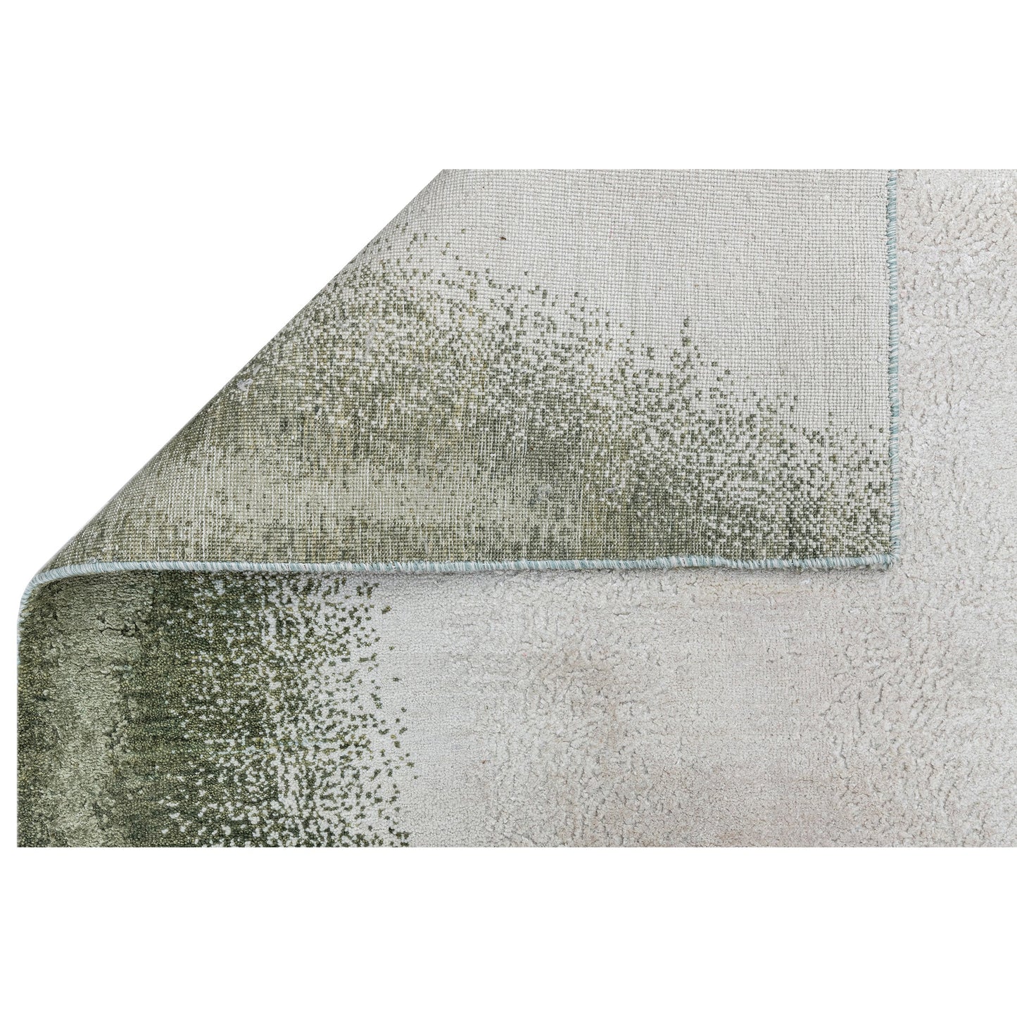CANVAS ART W / SILK JCD14 BEIGE / GREEN