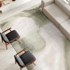 CANVAS ART W/ SILK JCD14 BEIGE / LIGHT GREEN