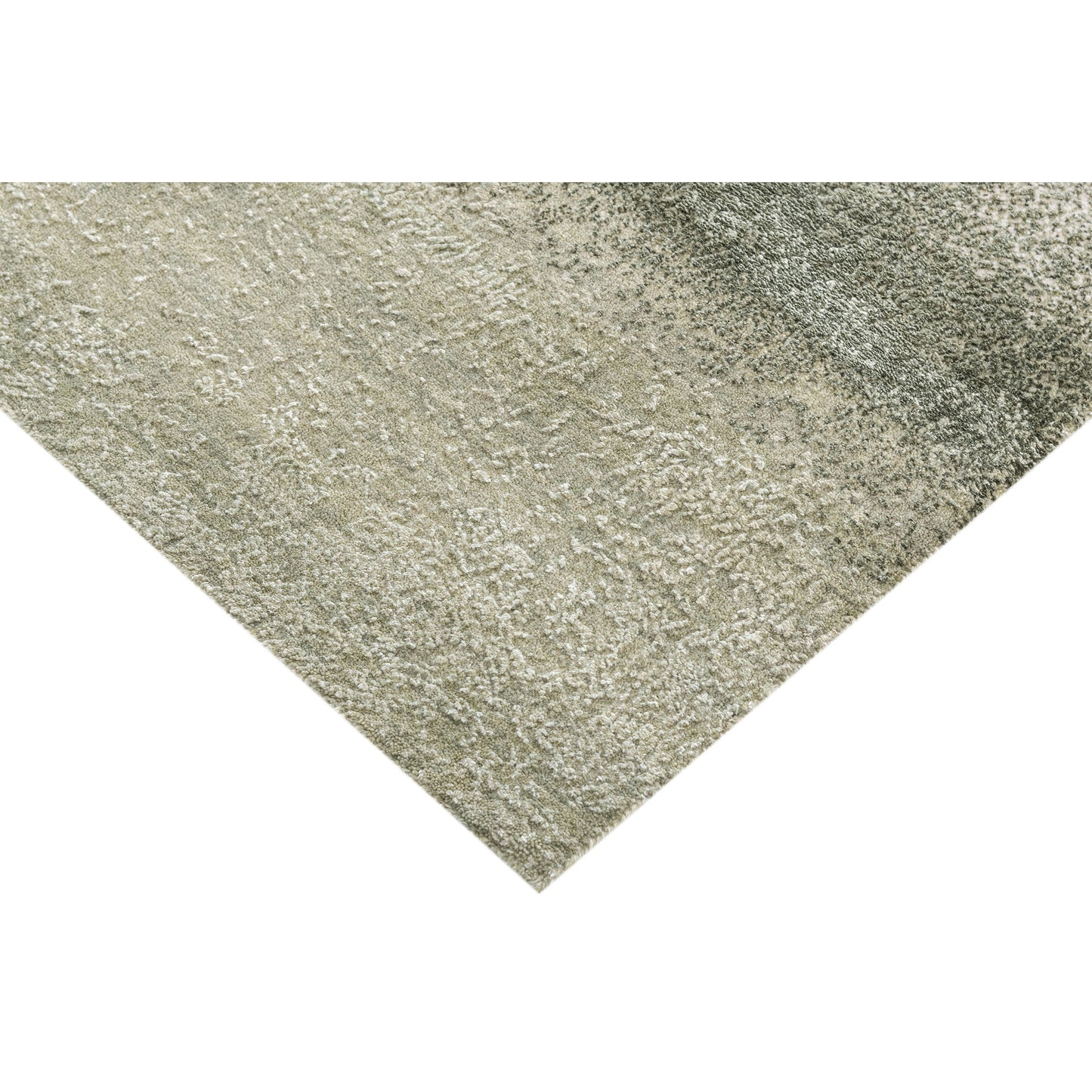 CANVAS ART W/ SILK JCD14 BEIGE / LIGHT GREEN