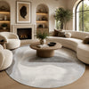 CANVAS ART W / SILK JCD16 BEIGE / GREY
