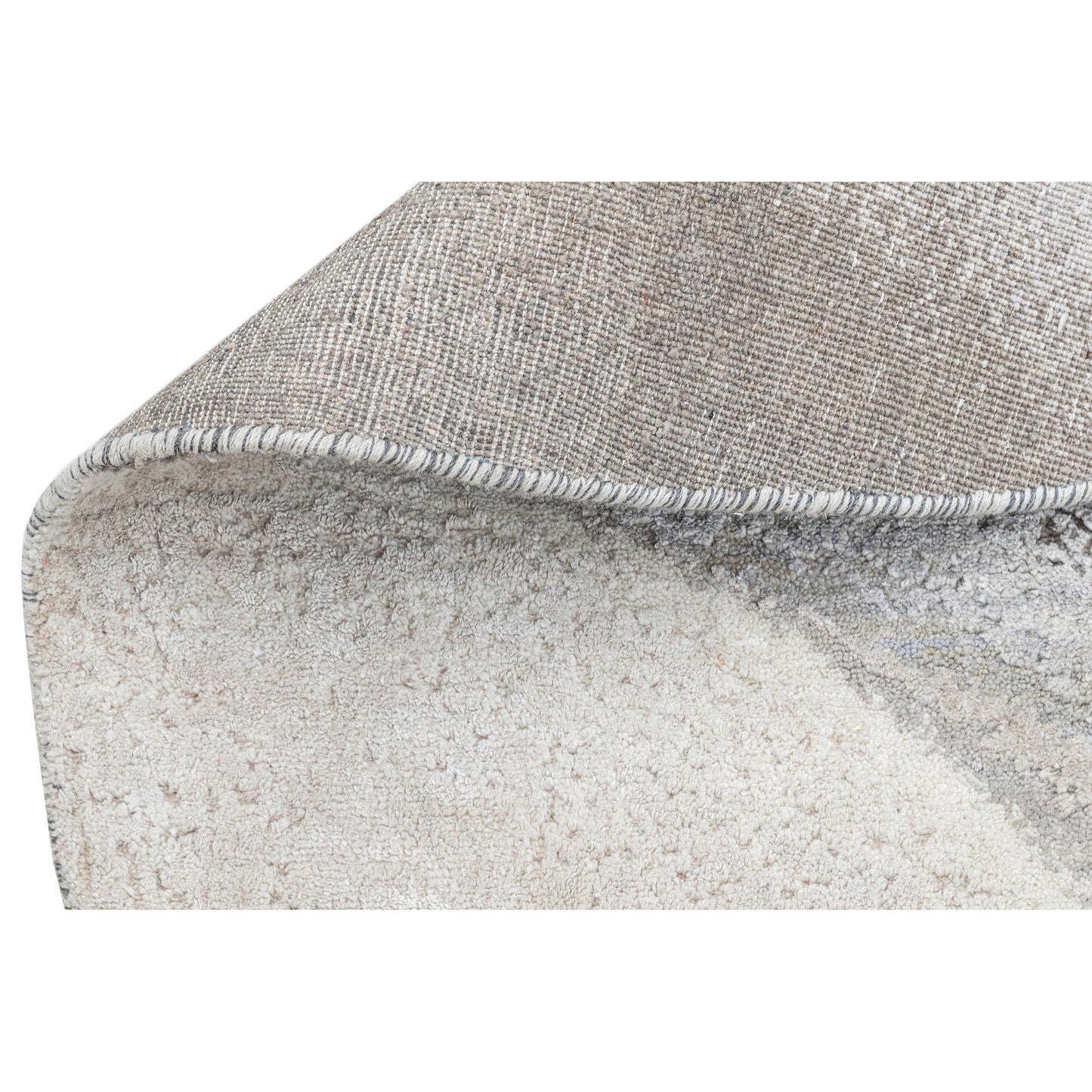 CANVAS ART W / SILK JCD16 BEIGE / GREY
