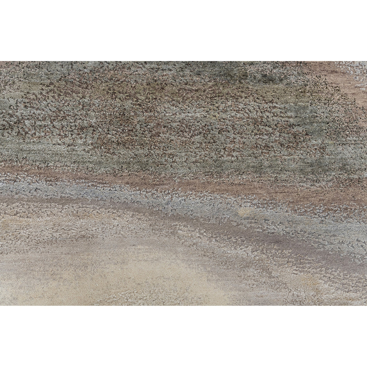 CANVAS ART W/ SILK JCD16 GREY / GREEN