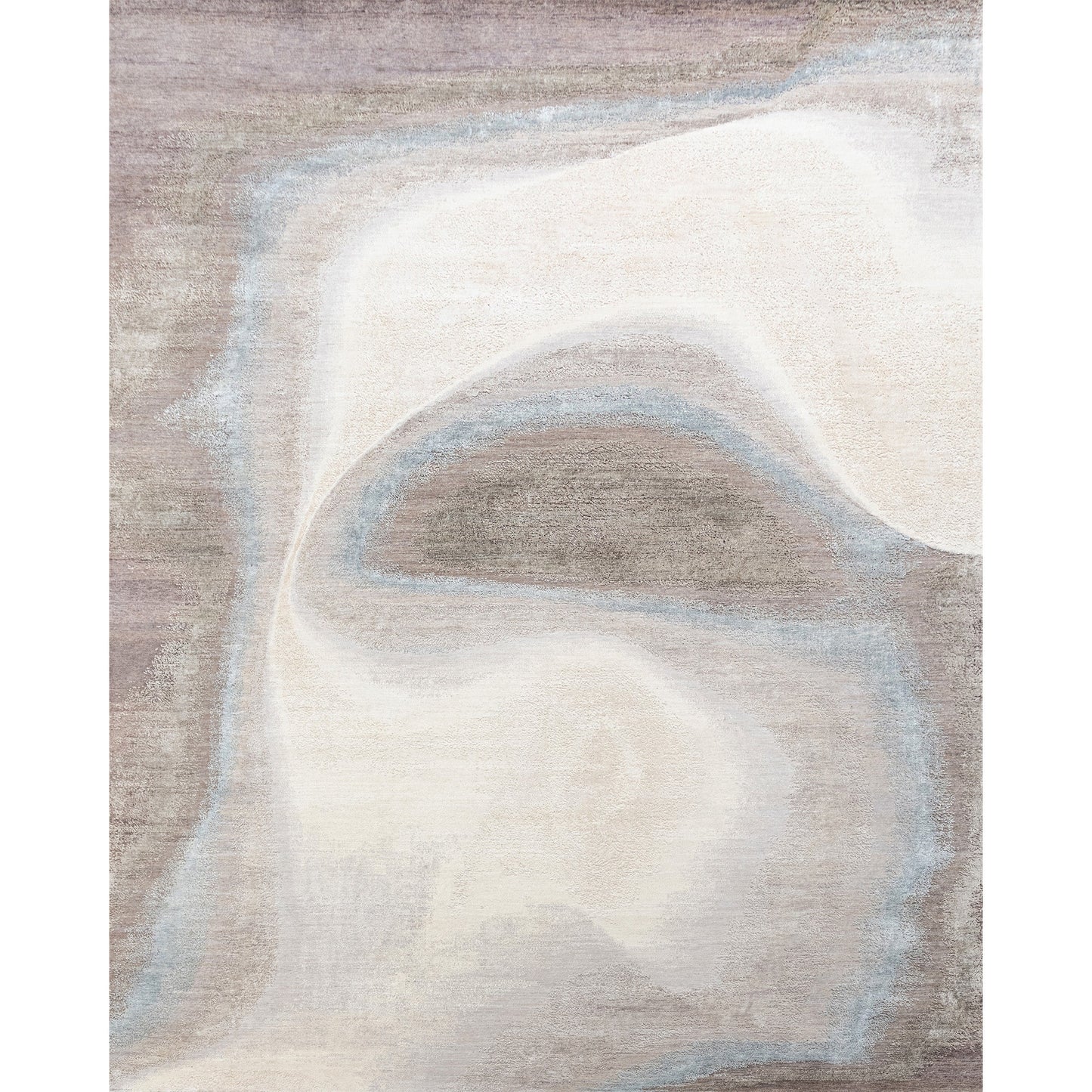 CANVAS ART W/ SILK JCD17 BEIGE / LIGHT GREY