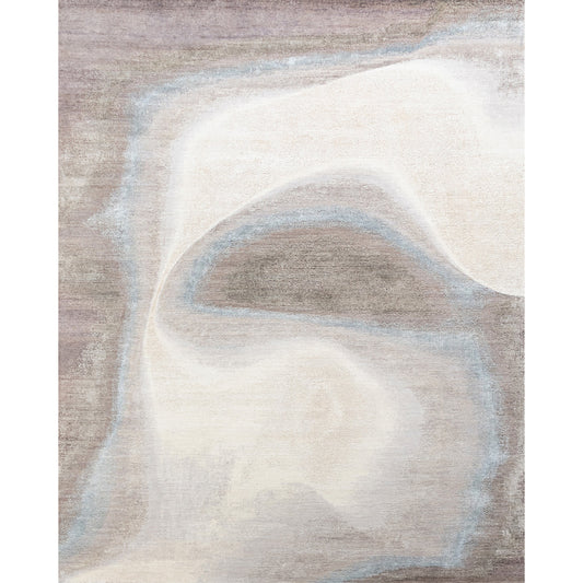 CANVAS ART W/ SILK JCD17 BEIGE / LIGHT GREY