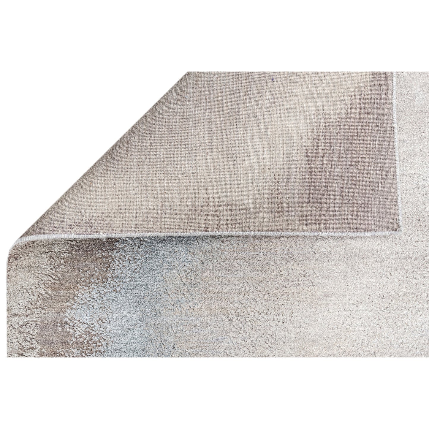 CANVAS ART W/ SILK JCD17 BEIGE / LIGHT GREY