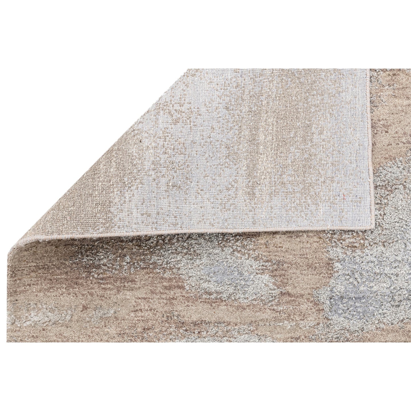CANVAS ART W/ SILK JCD20 BEIGE / LIGHT GREY