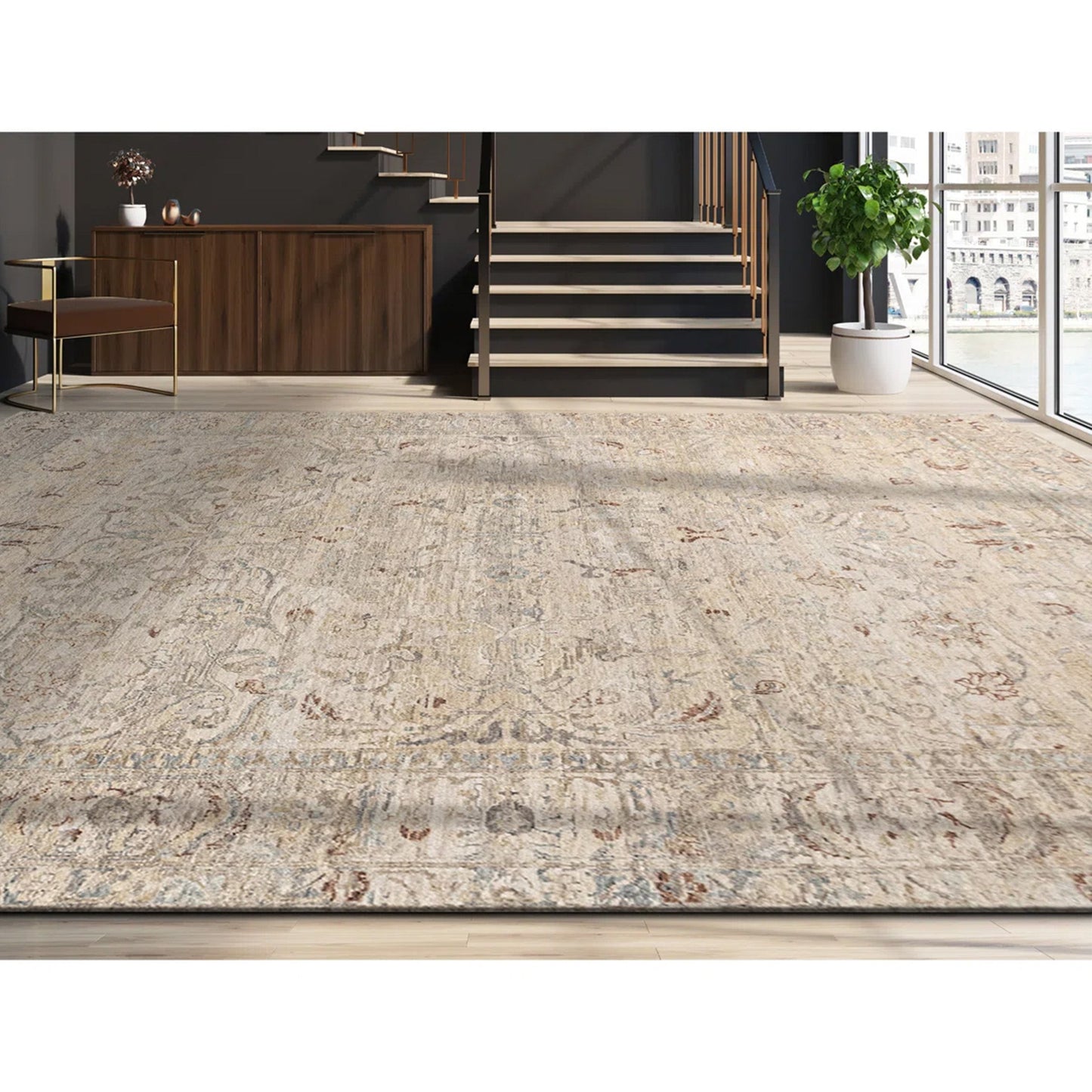 COSMOPALITAN 10601 BEIGE / MULTI