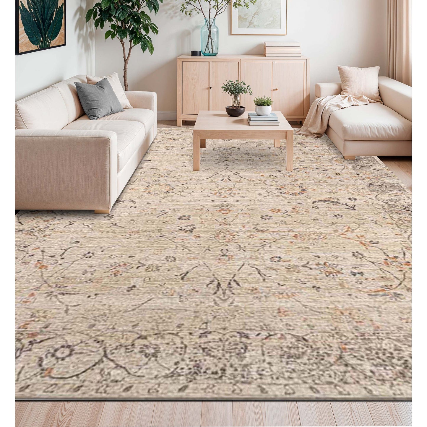 COSMOPALITAN 10702 IVORY / MULTI