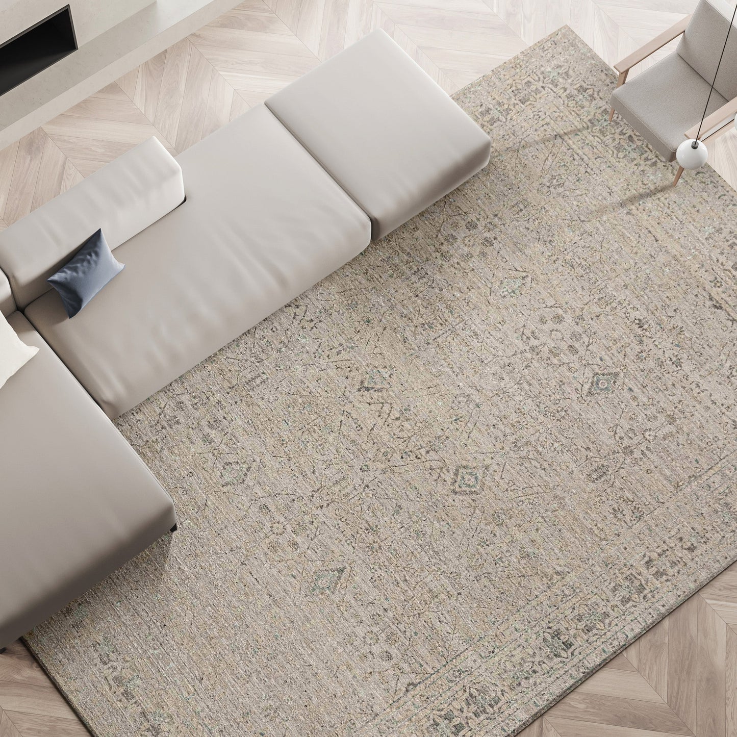 COSMOPALITAN 11302 IVORY / SILVER