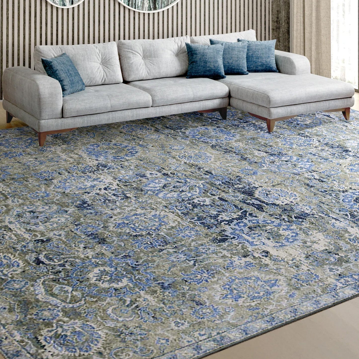 COSMOPALITAN JS225 BLUE / IVORY