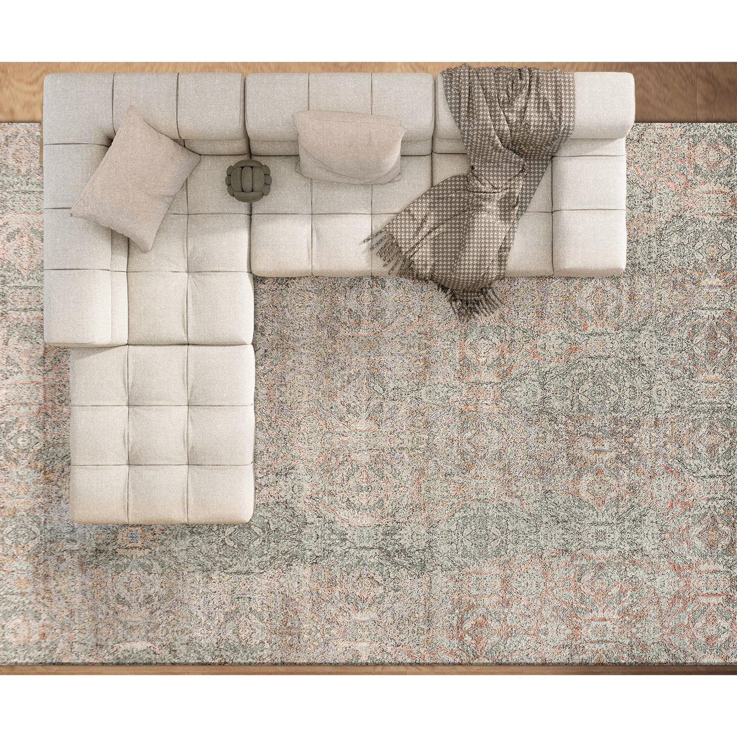 COSMOPALITAN S1713 IVORY / MULTI