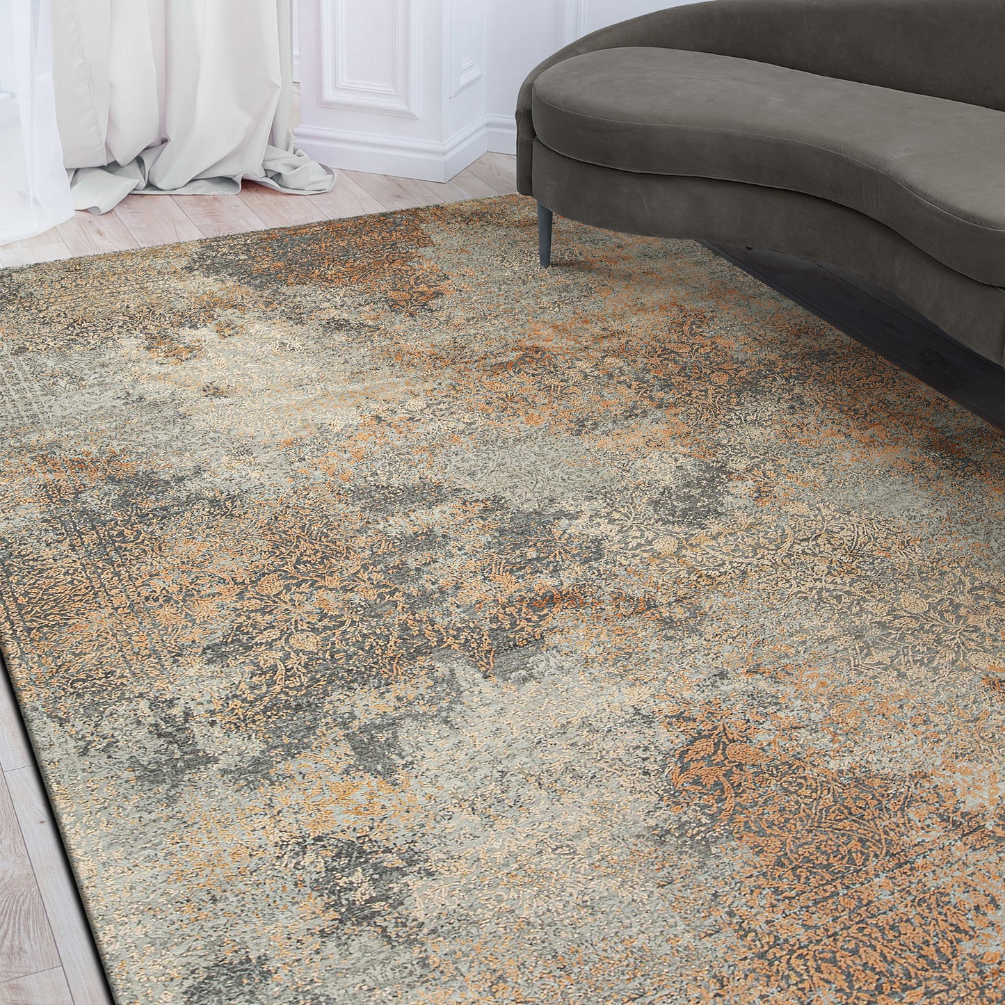 COSMOPALITAN S1715 GREY / ORANGE