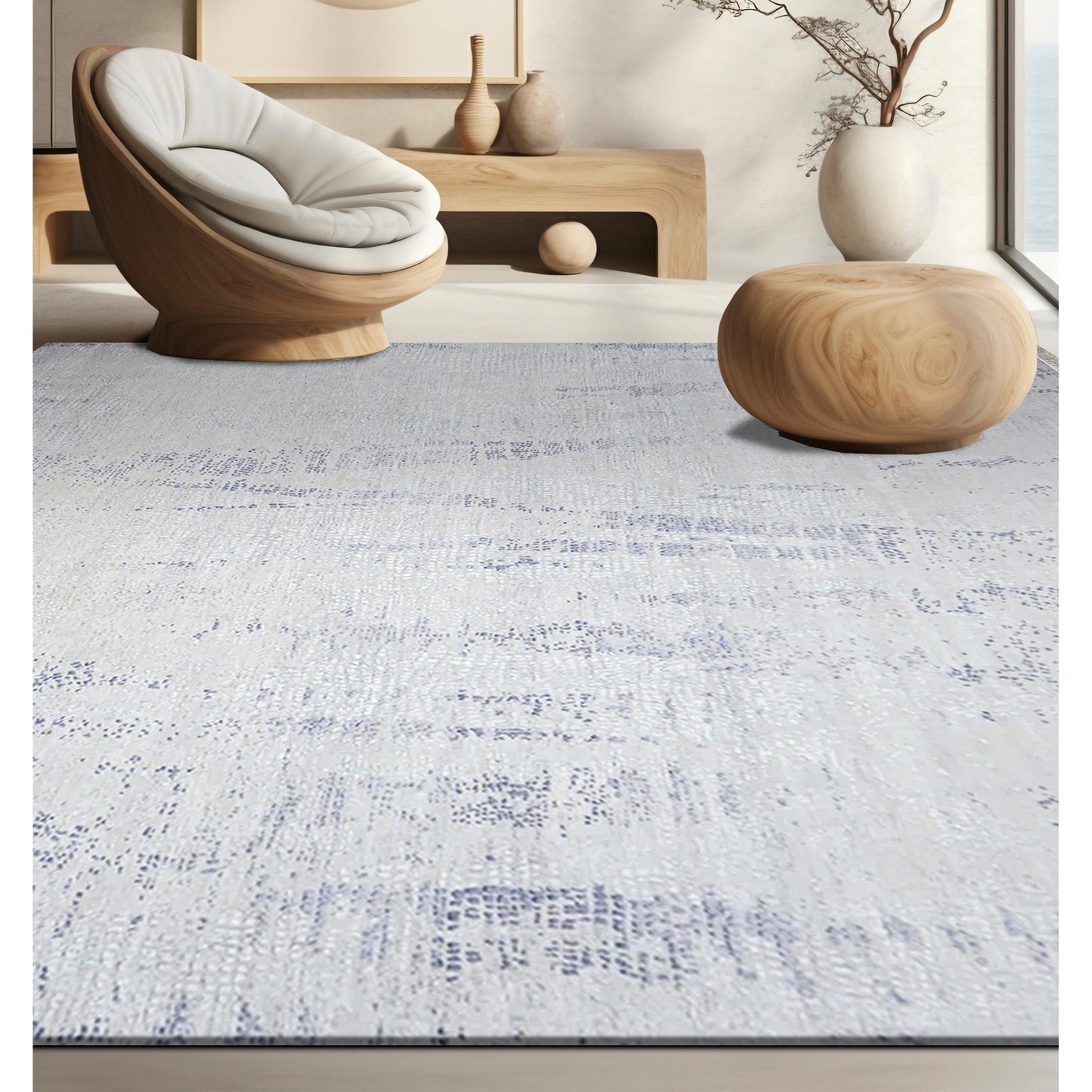COSMOPALITAN S1755 IVORY / BLUE