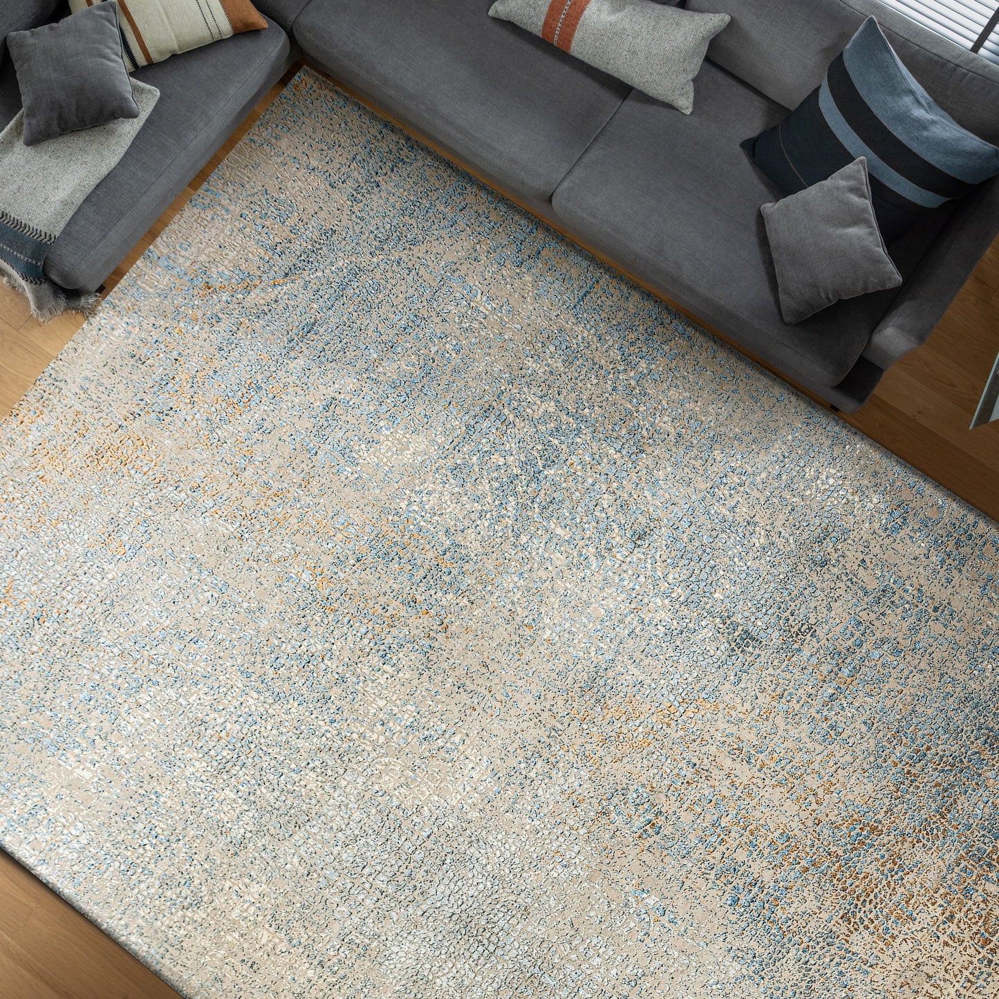 COSMOPALITAN S1758 IVORY / BLUE