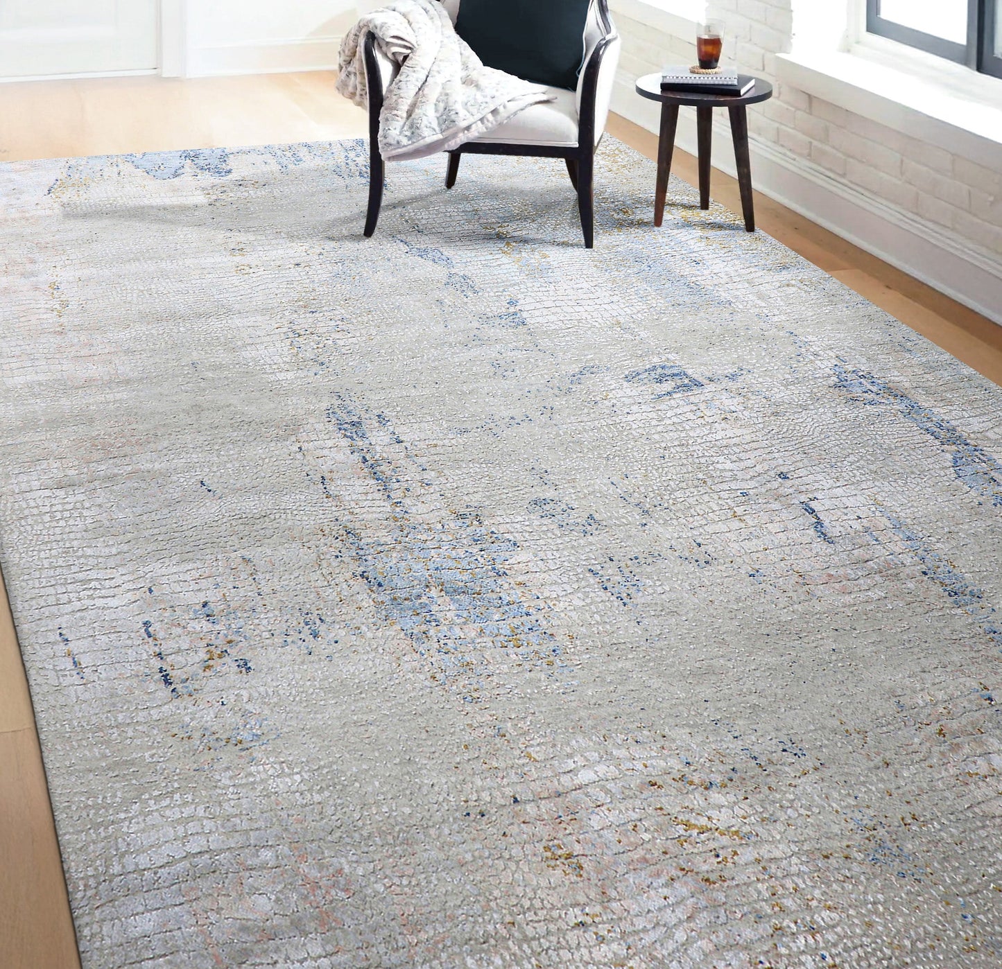 COSMOPALITAN S1766 IVORY / BLUE