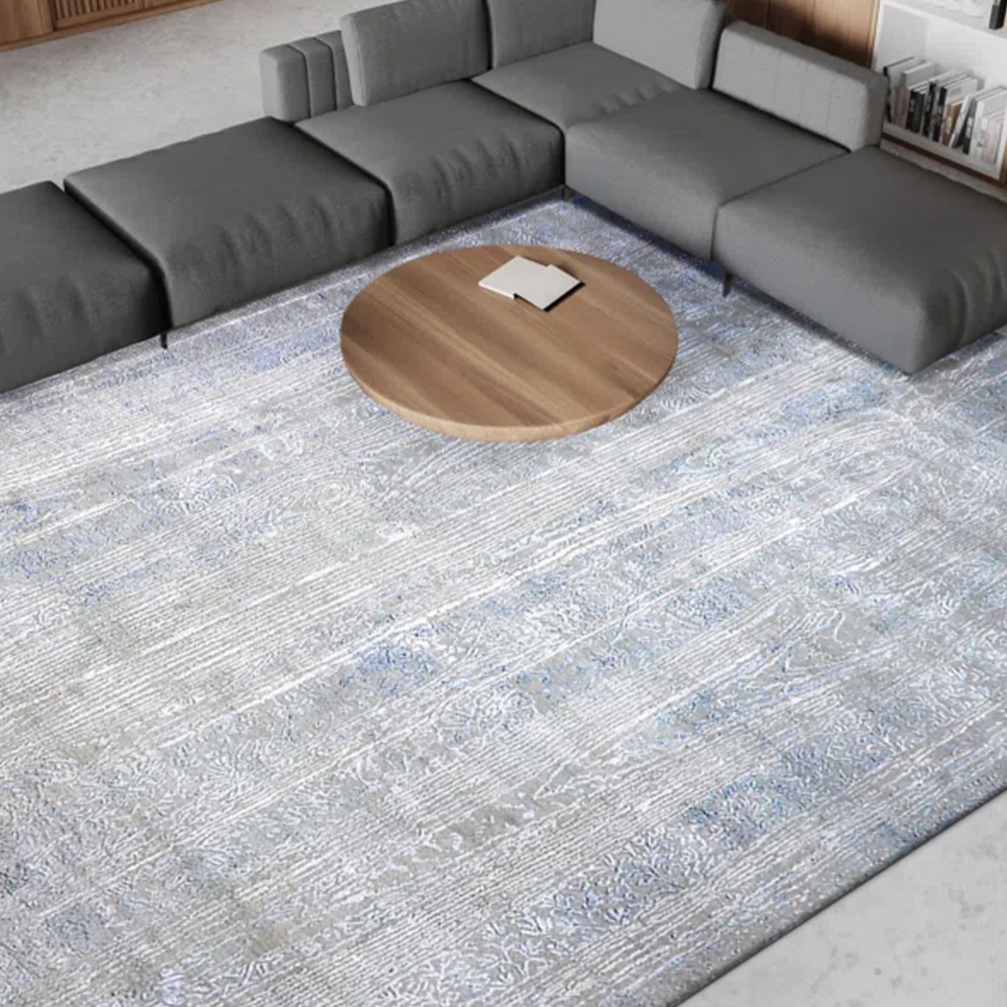COSMOPALITAN S1767 IVORY / BLUE