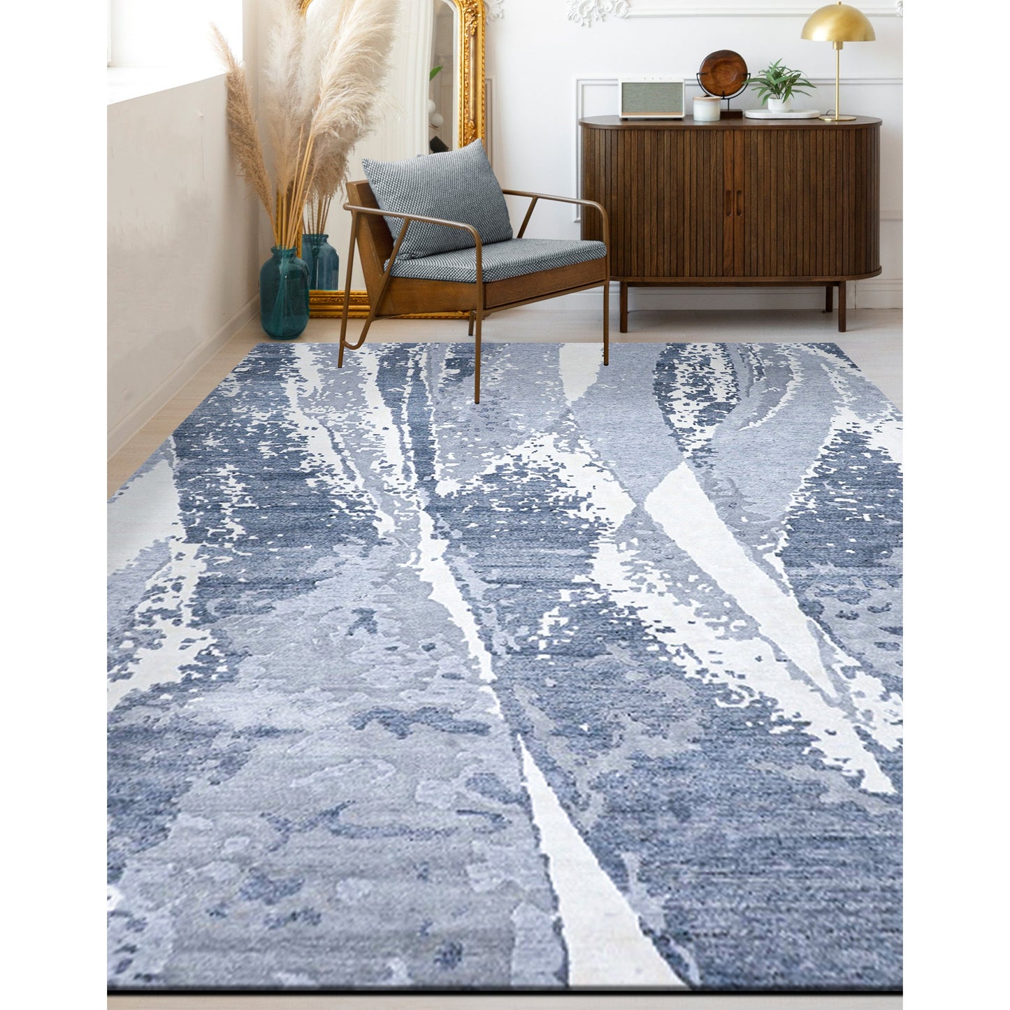 CANVAS ART B9614 LIGHT BLUE