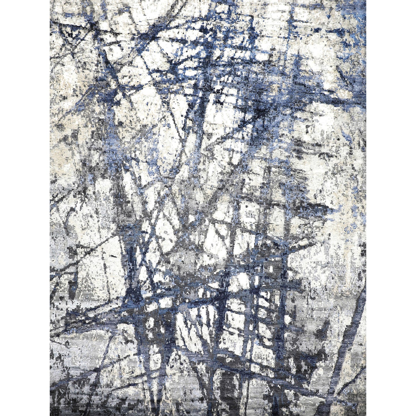 CANVAS ART HARPER GREY / BLUE