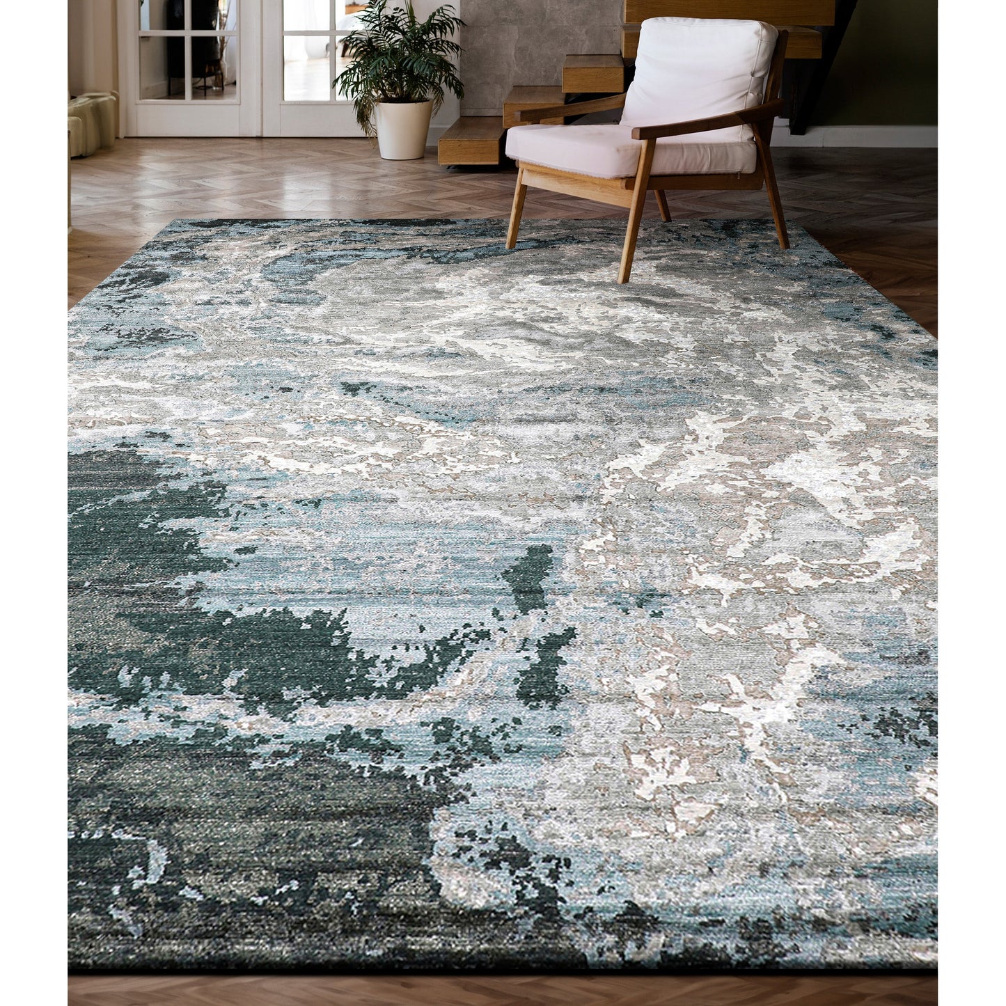 CANVAS ART MAISEY BEIGE / GREEN