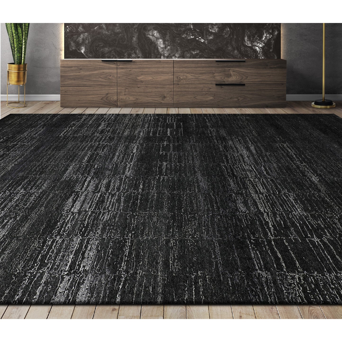CANVAS ART MORTN MORTON CHARCOAL