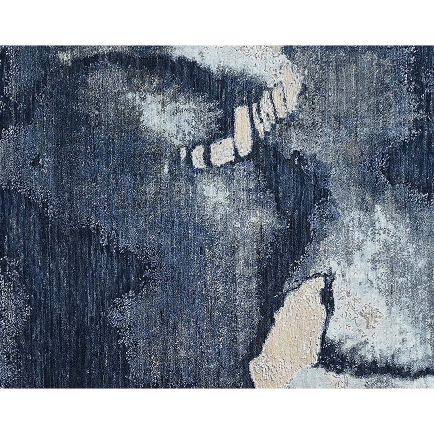 CANVAS ART RUP03 IVORY / BLUE