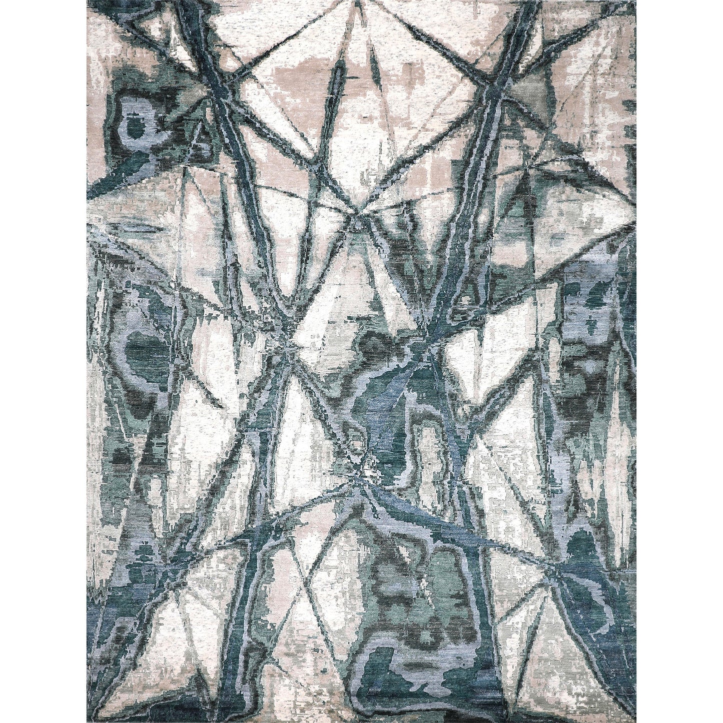 CANVAS ART UNIX IVORY / GREEN