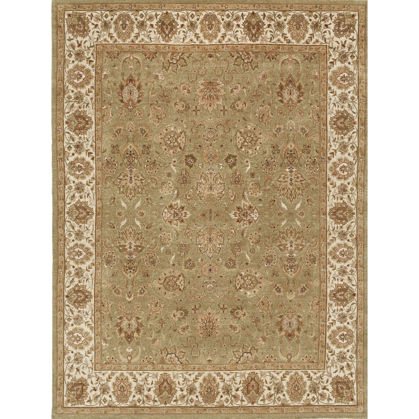 DHARMA ARGRH LIGHT GREEN / IVORY