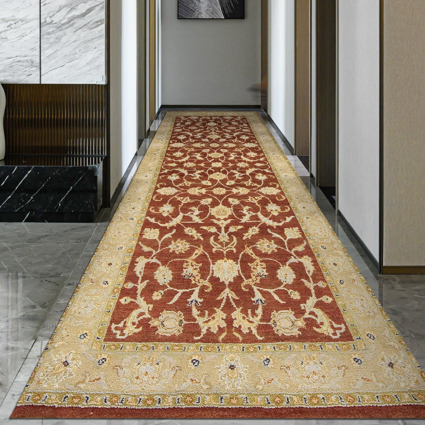 DHARMA YEZMA RUST / BEIGE