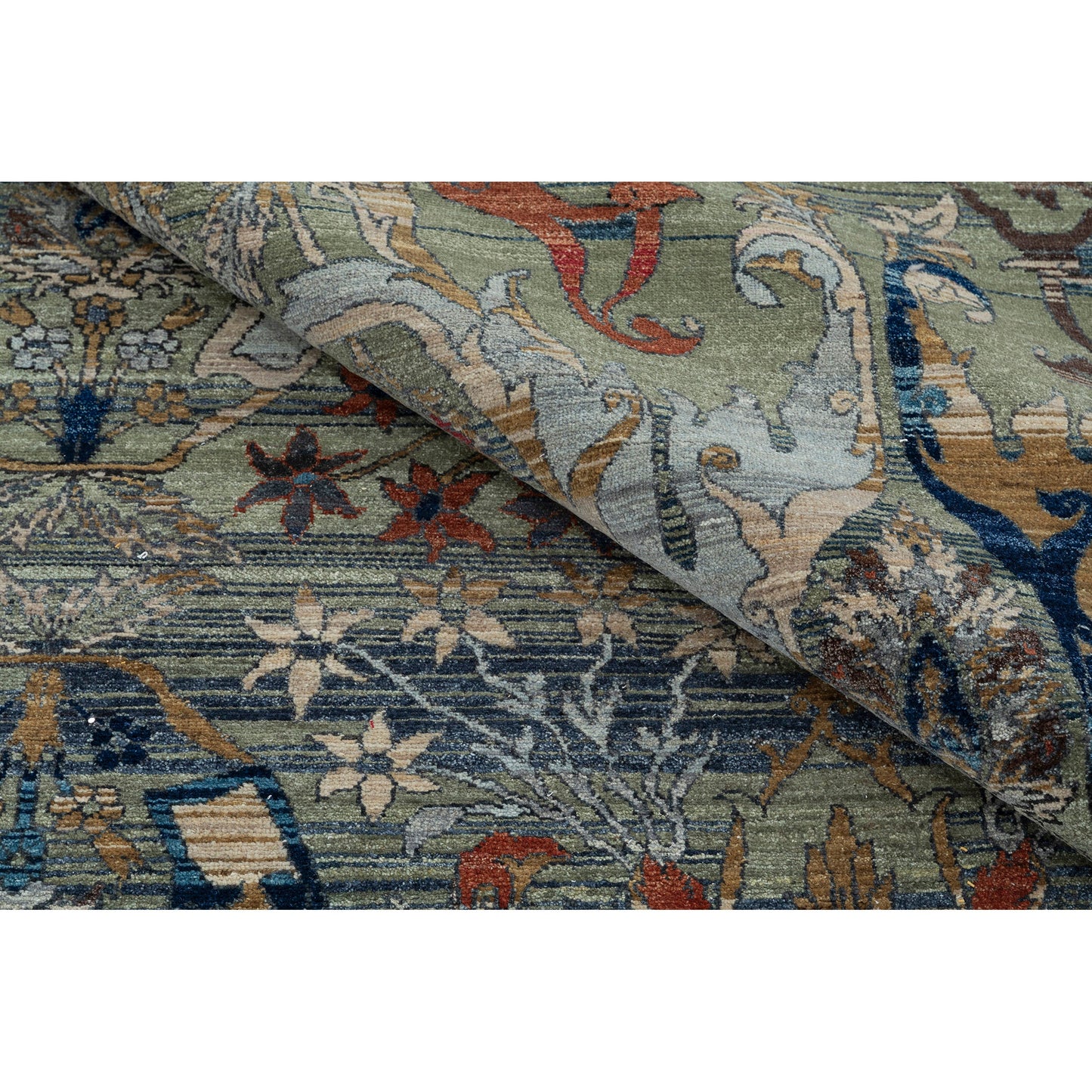 ESSEX BIJAR CHARCOAL / RED