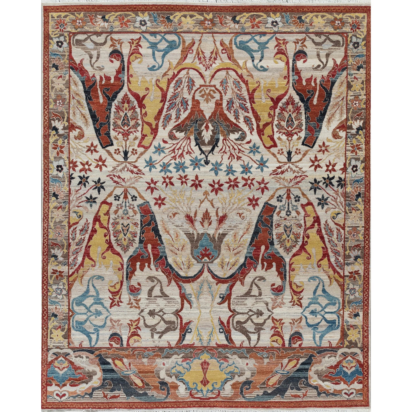 ESSEX BIJAR IVORY / RUST
