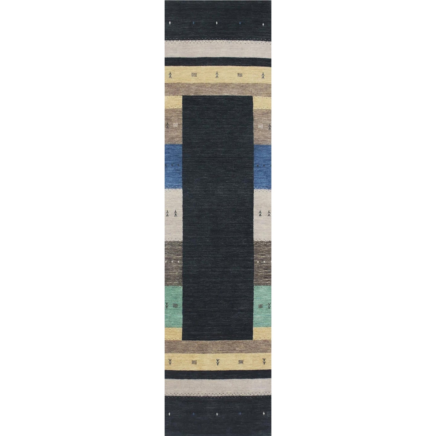 GABBEH 2000 H03SB BLACK / MULTI