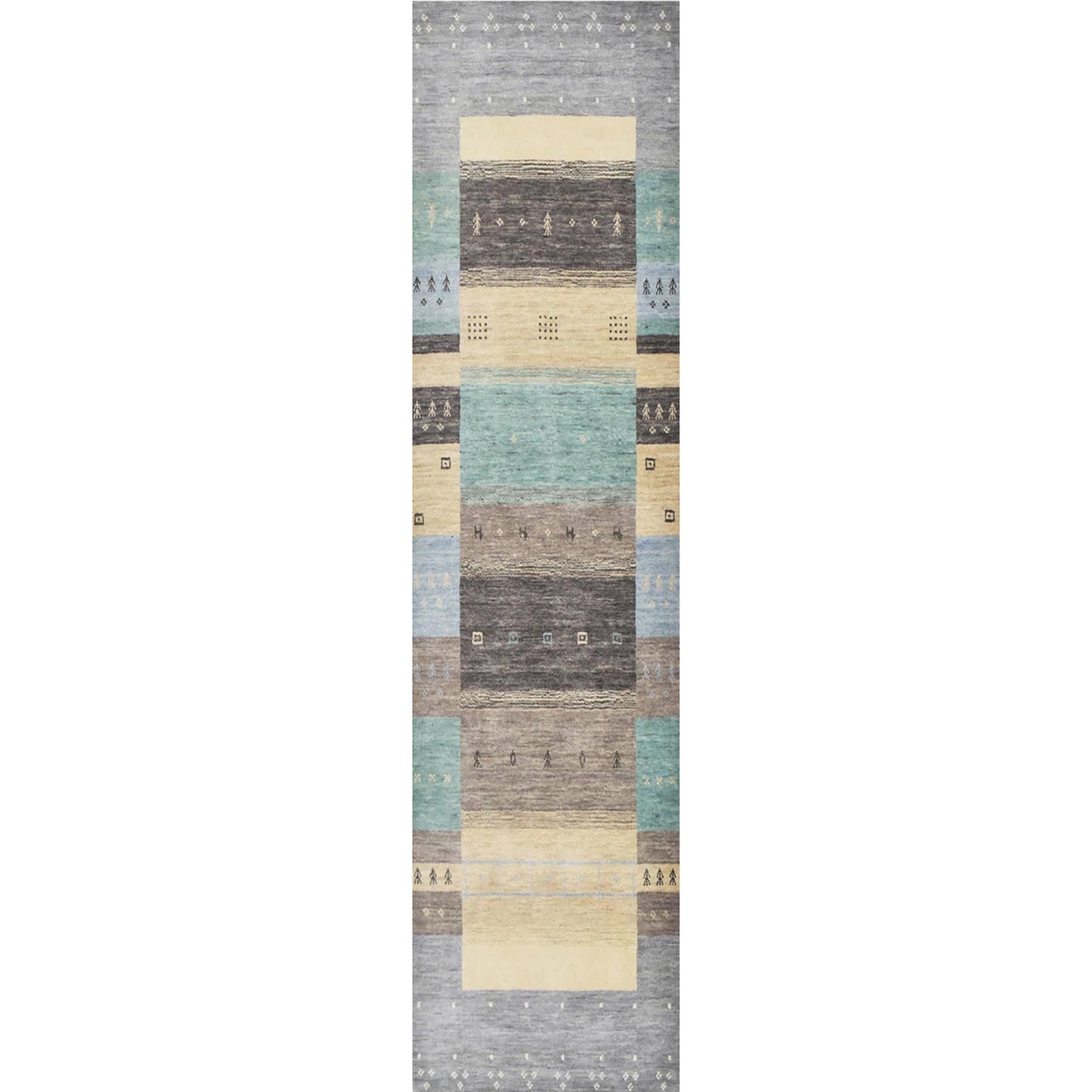 GABBEH 2000 H05SB SILVER / MULTI