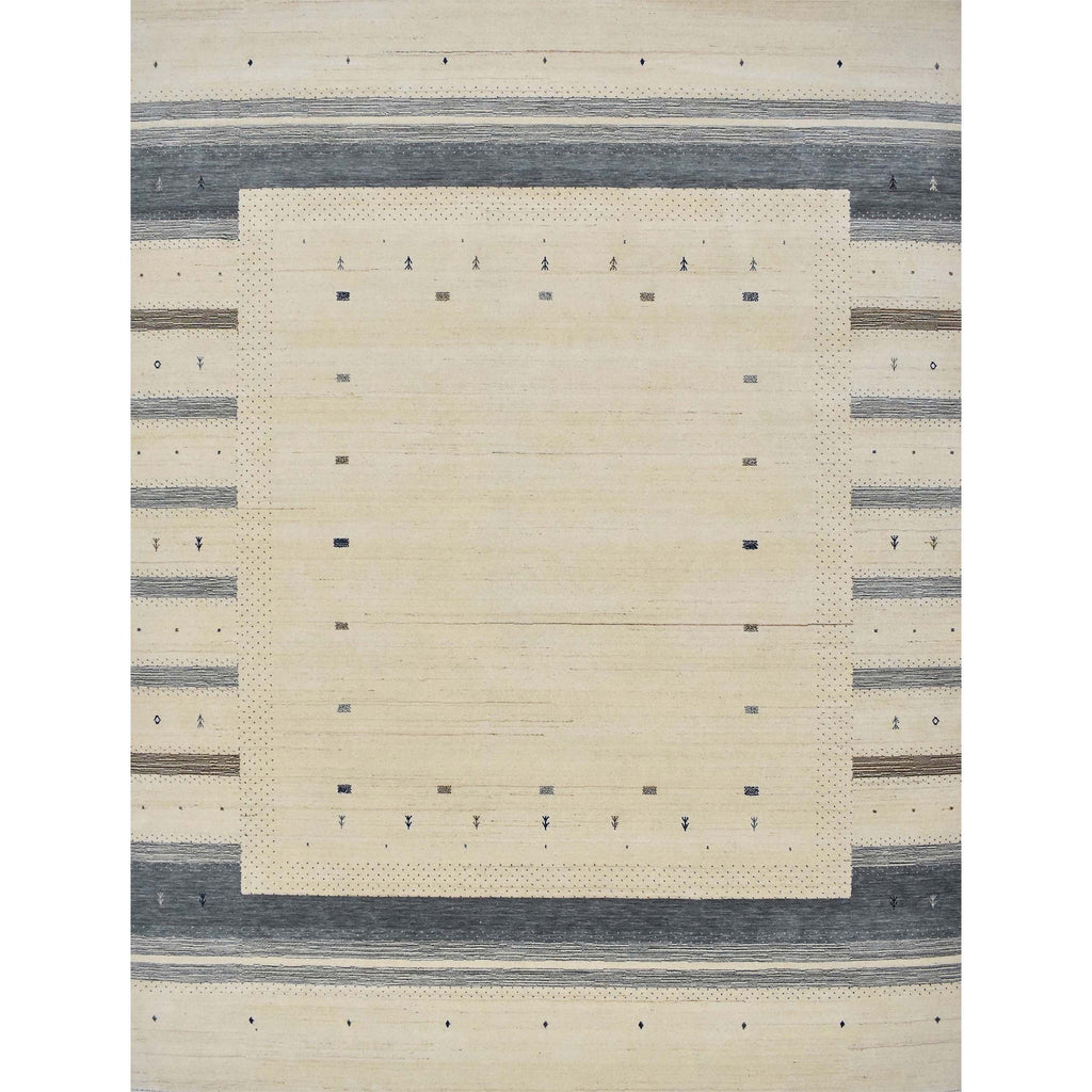 GABBEH 2000 HFW02 NATURAL / GREY