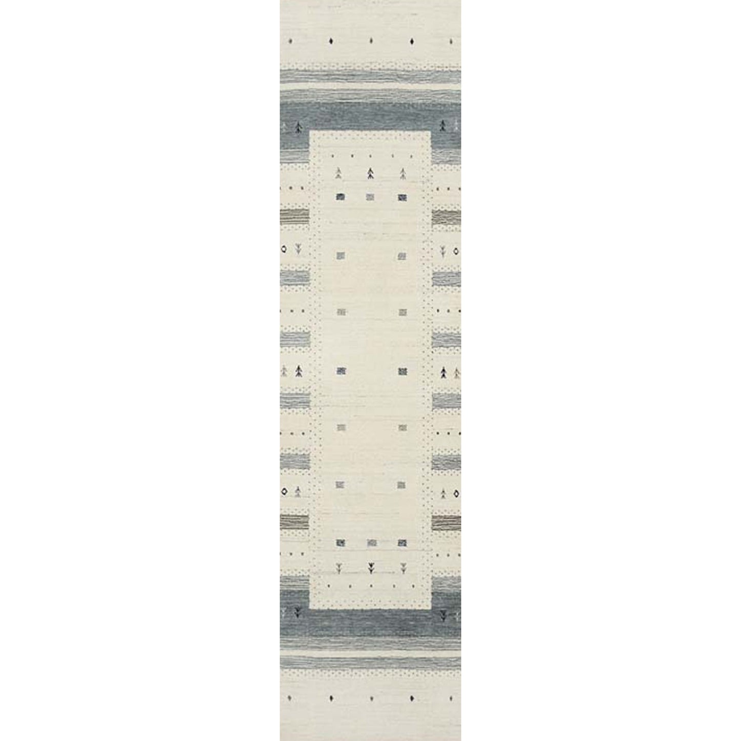 GABBEH 2000 HFW02 NATURAL / GREY